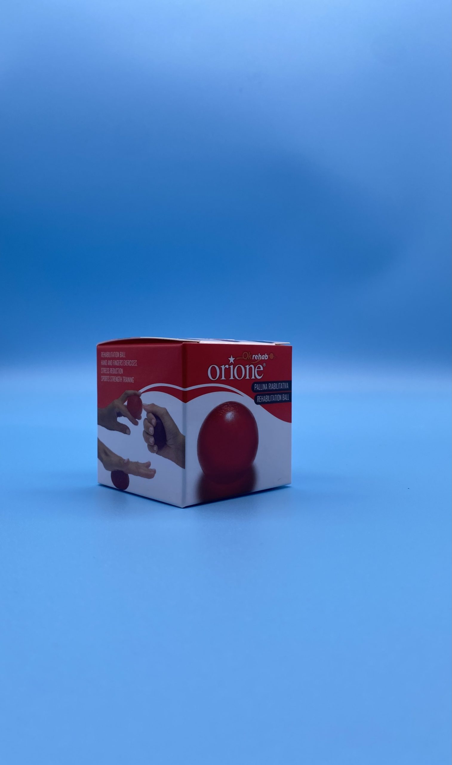 OK REHAB Pallina riabilitativa Media rossa