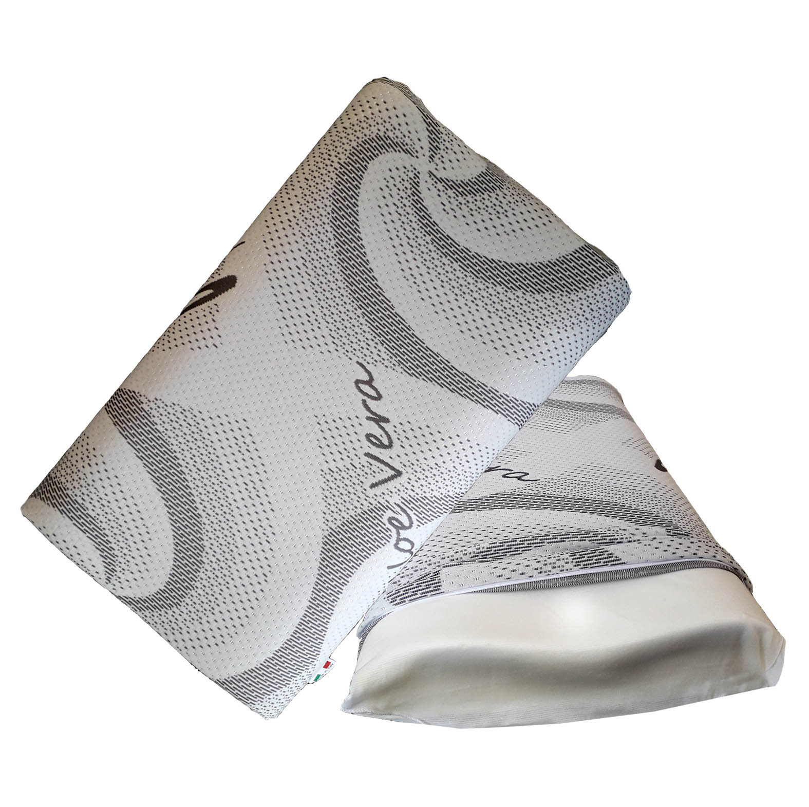 CUSCINO CERVICALE DOPPIA ONDA MEMORY + ALOE